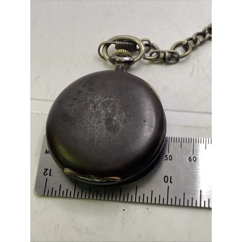Antique Pocketwatch For Parts Repair Starts And Stops Vintage Antique Pocket Wat